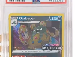 2020 Pokemon SWSH BSP Promo 025 Garbodor Holo,PSA 9 Mint,Prerelease,Rebel-Clash - Image 4