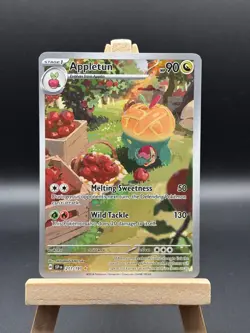 Pokemon Appletun Illustration Rare SV08: Surging Sparks 211/191 NM (BL5) - Image 1
