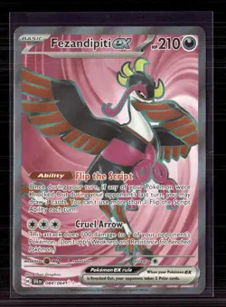 Pokemon 2024 Shrouded Fable Fezandipiti EX UR FA #84/64 - Image 1