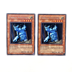 2x Theban Nightmare MP/LP Rare AST-063 Unlimited Yu-Gi-Oh! TCG See Photos - Image 1