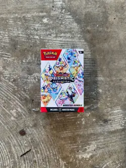 Pokemon TCG Scarlet & Violet Prismatic Evolutions Booster Bundle Sealed - Image 1
