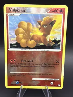 Vulpix 107/123 Mysterious Treasures Reverse Holo Vintage Pokemon TCG - Image 1