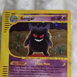 Pokemon Gengar 13/165 Expedition Base Set Holo Rare 2002 Stage 2 90 HP - Image 2