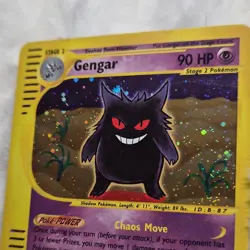 Pokemon Gengar 13/165 Expedition Base Set Holo Rare 2002 Stage 2 90 HP - Image 4