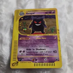 Pokemon Gengar 13/165 Expedition Base Set Holo Rare 2002 Stage 2 90 HP - Image 5
