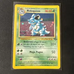 Pokemon Nidoqueen Holo 7/64 Jungle Set Italian WOTC 1999–2000 Vintage - Image 1
