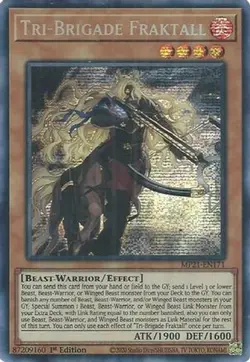 Yugioh - Tri-Brigade Fraktall (Secret Rare) (1st Edition) - MP21-EN171 (P) - Image 1