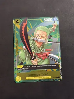 Roronoa Zoro (Event Pack Vol. 3) P-042 One Piece Promotion Cards Foil ENGLISH - Image 2