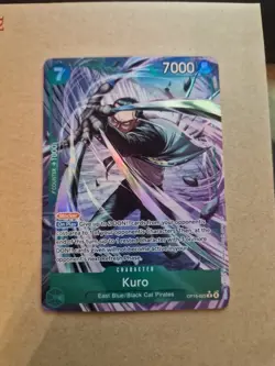 Kuro OP15-025 Rare Alt Art Adventure On Kami’s Island | One Piece Card English - Image 1