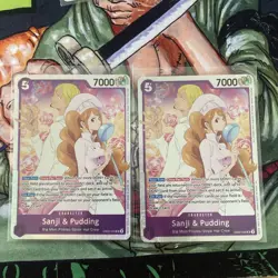 2x EB02-035 | Sanji & Pudding | Anime 25th Collection One Piece TCG English - Image 1