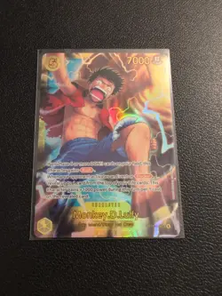 One Piece Monkey D Luffy OP15-119 Secret Rare Adventure On Kami’s Island~English - Image 1