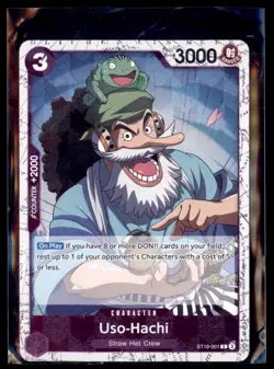 One Piece The Best Vol. 2 (PRB-02) Uso-Hachi Pirate Foil - Image 1