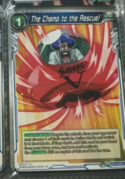 The Champ to the Rescue! [BT13-059] Dragon Ball Super TCG Card - Image 1