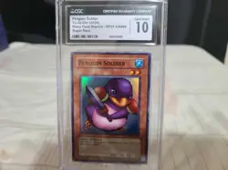 CGC 10 (GEM MINT) - Penguin Soldier RP01-EN089 Retro Pack (2020 Date Reprint) - Image 1