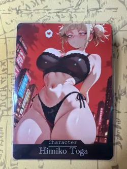 Himiko Toga My Hero Academia ACG Goddess Story Waifu Anime Custom Card - Image 1