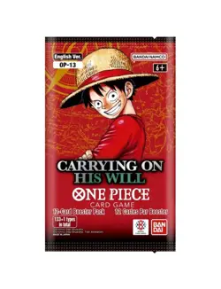 One Piece Card Game OP-13 Carrying On His Will Booster Pack (English) New Sealed - Image 1