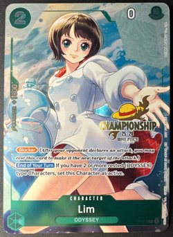One Piece TCG Lim P-079 Championship 25-26 Event Pack Promo - NM - Image 1