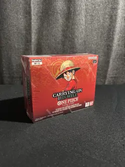 One Piece OP-13 "Carrying On His Will" Booster Box English - Sealed Outer Wrap - Image 1