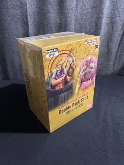 One Piece DP-01 Double Pack Set 1 OP-04 "Kingdoms of Intrigue" - SEALED Display - Image 1