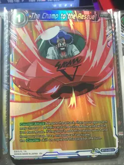 The Champ to the Rescue! Dragon Ball Super Tcg [BT13-059] 1x Foil Card - Image 1