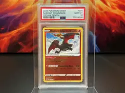 2023 POKEMON SWORD & SHIELD CROWN ZENITH #020 RADIANT CHARIZARD PSA 10 🐦‍🔥 - Image 1