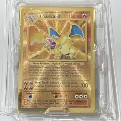 Charizard (Celebrations Metal Card) 004/102 & 058/102 Pikachu Metal Plus Arceus - Image 3