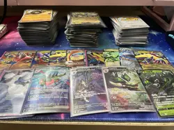 Pokemon TCG Bulk ENG/JP/KR Card Lot 500+ Cards: Common, Holo, EX, AR + 11 Coins - Image 2