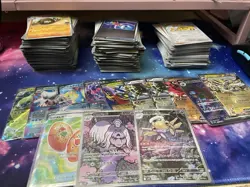 Pokemon TCG Bulk ENG/JP/KR Card Lot 500+ Cards: Common, Holo, EX, AR + 11 Coins - Image 3