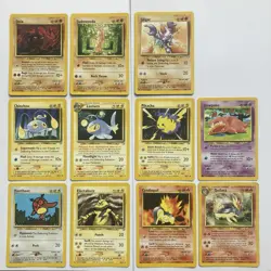 Neo Genesis x11 Cards Job Lot Bundle Unlimited WOTC Pokemon TCG - Image 1