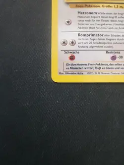 Pokemon Card - Clefable (Pixi) Jungle German 17/64 Rare Non Holo-MP - Image 5