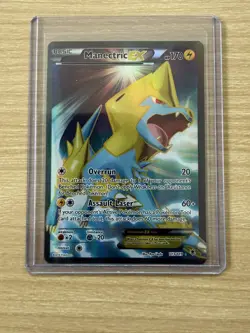 Manectric EX 113/119 Phantom Forces Full Art Ultra Rare Pokemon Card - Image 4