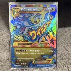 M Charizard EX Mega Holo 108/106 Pokemon TCG Card English 2014 - Image 1