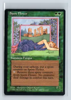 (2x) SPORE FLOWER – MTG Magic the Gathering Card – Fallen Empires – Uncommon - Image 1