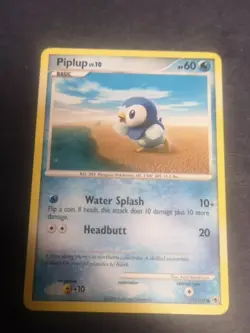 Pokemon Card Piplup LV.10 Majestic Dawn 71/100 Non-Holo Common TCG - Image 1