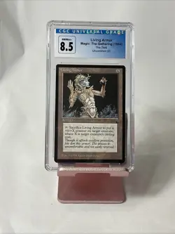 CGC 8.5 - LIVING ARMOR - The Dark Graded MTG Magic the Gathering Card - Image 1