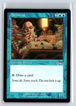(3X) Archivist Urza's Legacy Rare – MTG Magic the Gathering Card - Image 1