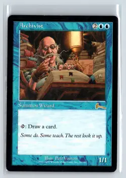 (3X) Archivist Urza's Legacy Rare – MTG Magic the Gathering Card - Image 3