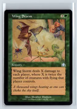Wing Storm Prophecy Uncommon – MTG Magic the Gathering Card - Image 1