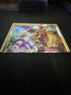 Pokemon 2010 Unleashed Legend Holo Ultra Rare Card #90/95 Entei Raikou Top - Image 2