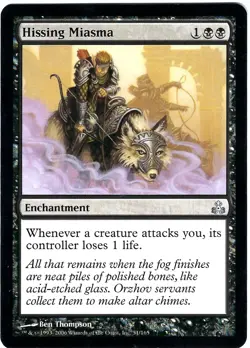 (2X) Hissing Miasma Guildpact Uncommon – MTG Magic the Gathering Card - Image 1