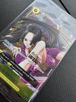 One Piece Card Game Boa Hancock- P-115 OP15 Release Event Winner Promo SEALED - Image 2
