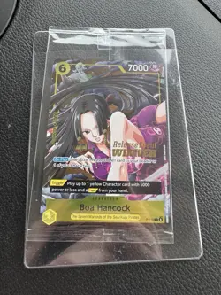 One Piece Card Game Boa Hancock- P-115 OP15 Release Event Winner Promo SEALED - Image 5