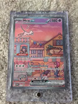 Pokemon Mew EX Promo 053 SVP Scarlet & Violet Holo 180 HP English Basic Card - Image 1