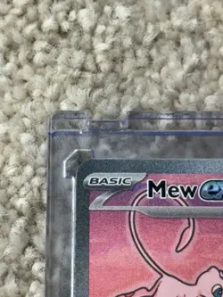 Pokemon Mew EX Promo 053 SVP Scarlet & Violet Holo 180 HP English Basic Card - Image 2