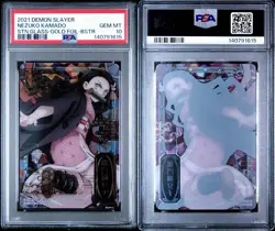 CARDDASS DEMON SLAYER: KIMETSU NO YAIBA STAINED GLASS All Cards Included 4 Total - Image 1