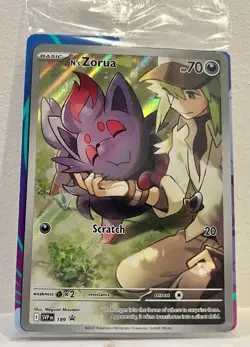 N's Zorua 189 Sv: Scarlet & Violet Promo Cards Holo - Image 1