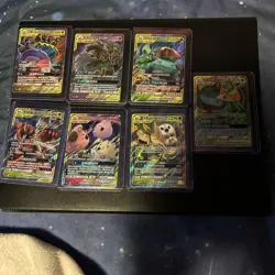 Pokemon TCG lot of 7 Chinese tag team cards - Image 2