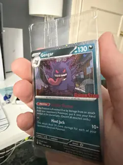 Pokemon Gengar GameStop Promo Holo Card 050/088 130HP Mind Jack English - Image 1