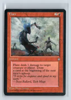 (4x) FLARE – MTG Magic the Gathering Card – Ice Age – Common - Image 1