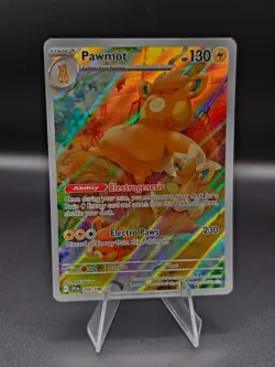 Pawmot 209/198 Scarlet & Violet Base Set Illustration Rare Holo Pokemon TCG Card - Image 1
